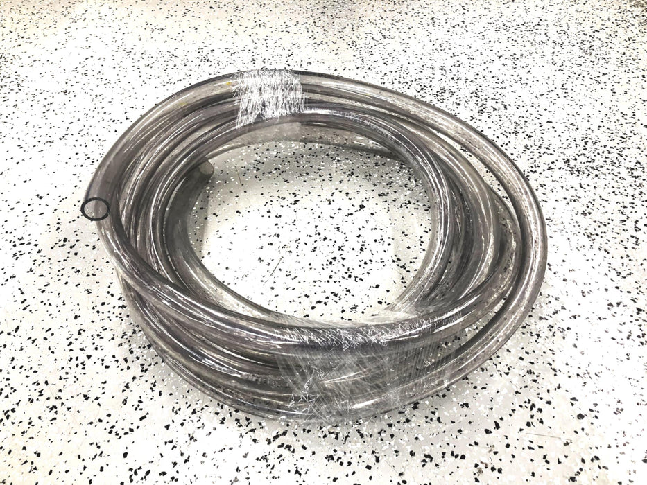 Kuriyama Kuri Tec Approx 38 Feet OAL 1-1/4" ID Clear PVC Hose K010 (USED)