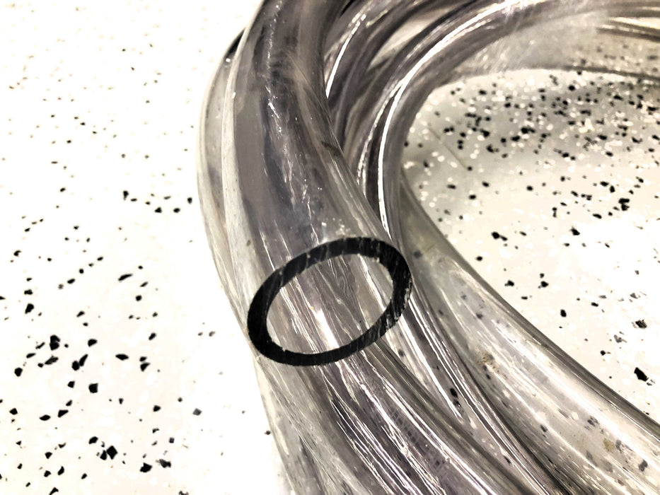 Kuriyama Kuri Tec Approx 38 Feet OAL 1-1/4" ID Clear PVC Hose K010 (USED)
