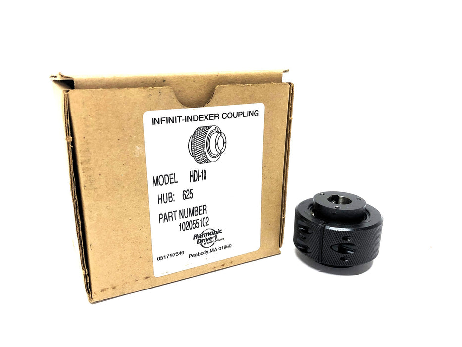 Harmonic Drive HDI-10 625 Hub Infinit-Indexer Coupling 102055102 NOS