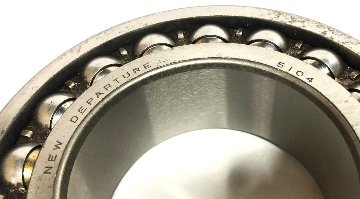 New Departure Ball Bearing 5104 J NOS
