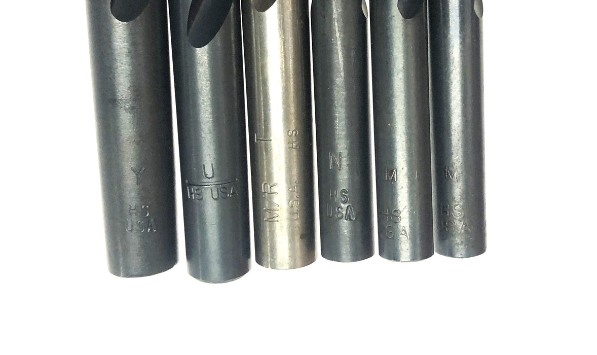 Unbranded M/N/T/U/Y HS Drill Bit .295/.302/.358/.368/.404 [Lot of 6] NOS