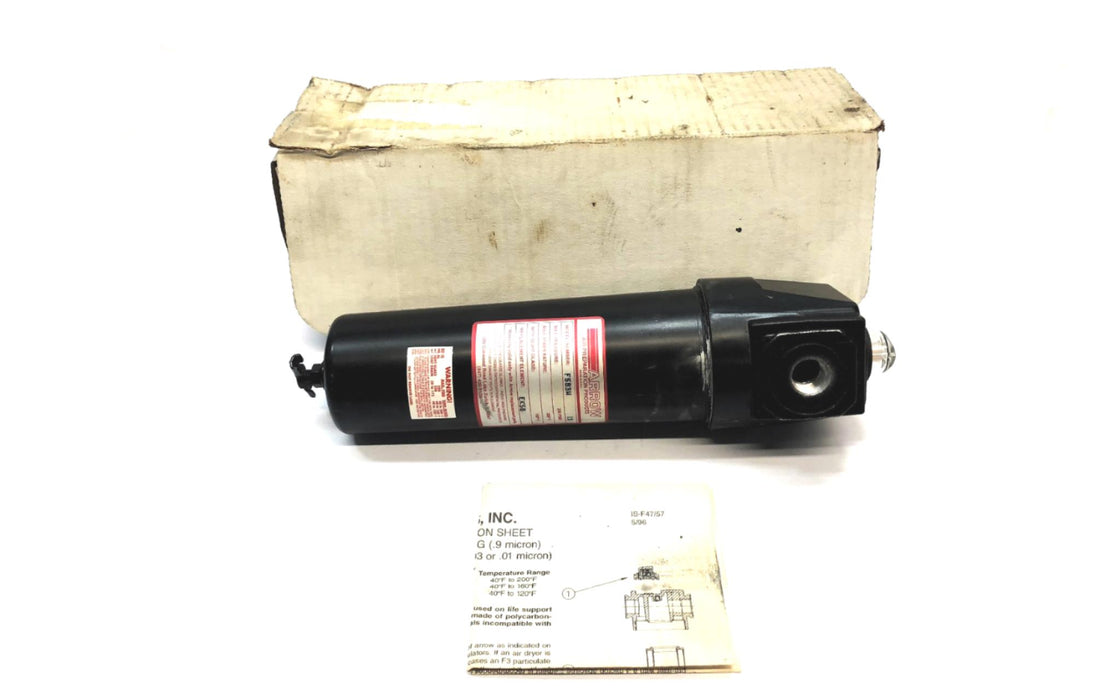 Arrow 3/8" NPT Coalescing Filter W/Out Mounting Bracket & Hardware F583W USED