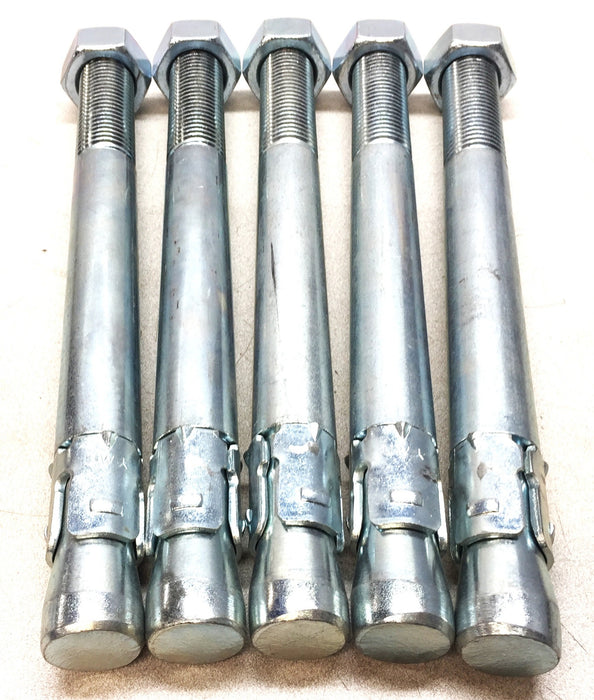 U.S. Anchor 1-8 X 12" Ultrawedge Anchor Steel 511003UWC3 [Lot of 5] NOS