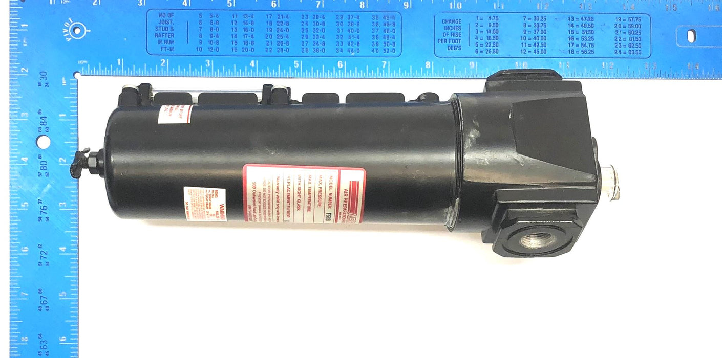Arrow 3/8" NPT Coalescing Filter W/Out Mounting Bracket & Hardware F583W USED