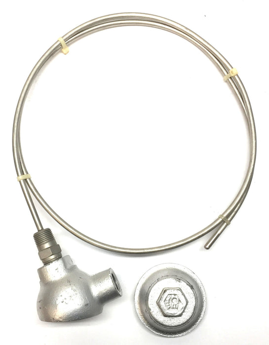 Omega Cast Iron Head Flexible Thermocouple Probe Assembly NOS