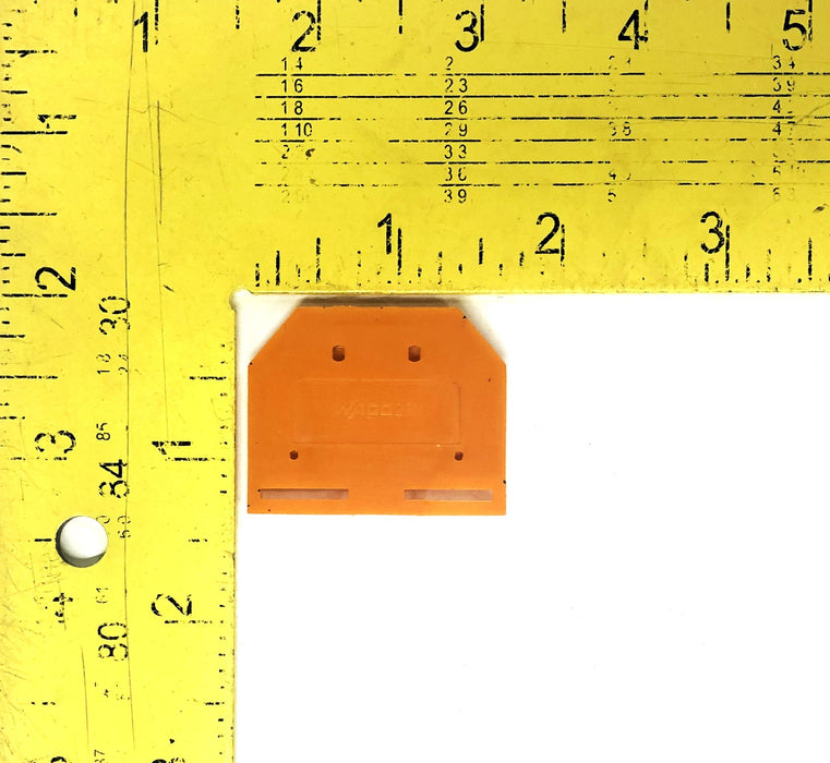 Wago Orange End And Intermediate Plates 281-302 [Lot of 20] NOS