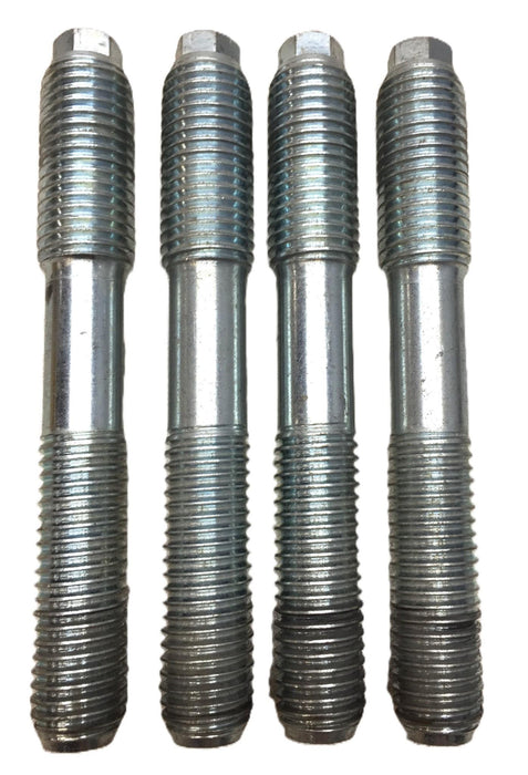 Unbranded 0.75" x 0.68" (3/4" x 11/16) Double-Threaded Steel Stud [Lot of 4] NOS
