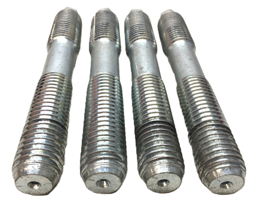 Unbranded 0.75" x 0.68" (3/4" x 11/16) Double-Threaded Steel Stud [Lot of 4] NOS