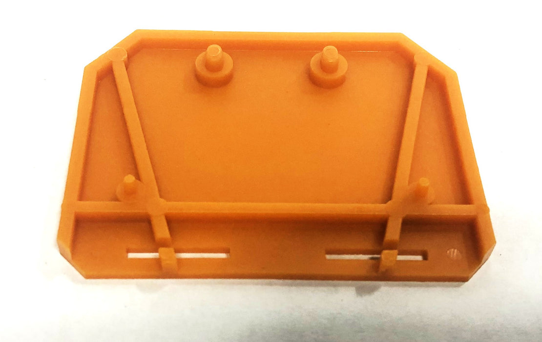 Wago Orange End And Intermediate Plates 283-302 [Lot of 10] NOS