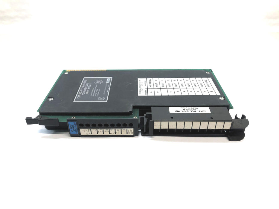Allen-Bradley DC Driver Logic Input Module W/ Swing Arm 1771-IV (1771-WA) USED