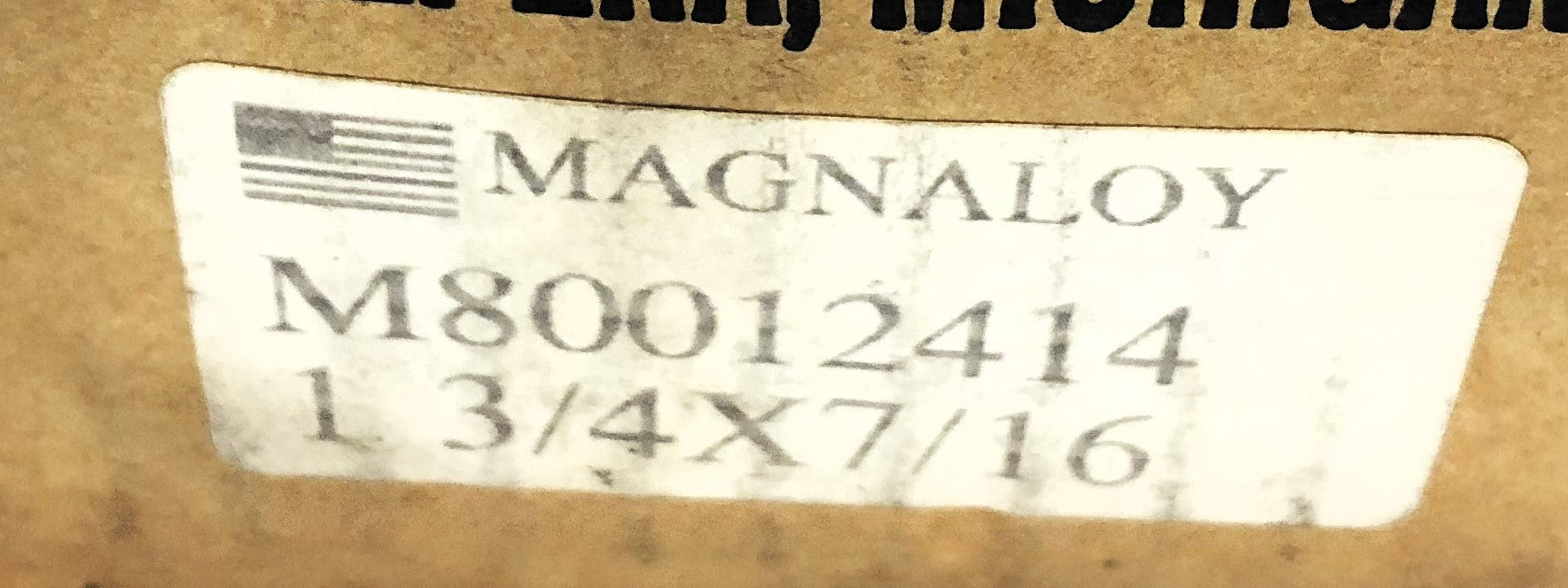 Magnaloy 1-3/4" x 7/16" Flexible Coupling Hub M80012414 NOS
