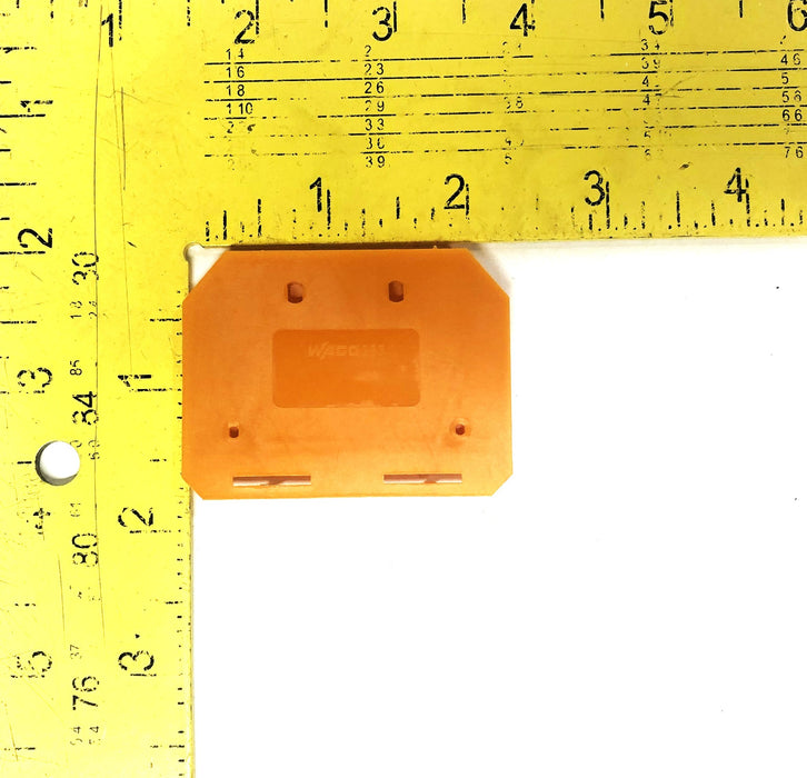 Wago Orange End And Intermediate Plates 283-302 [Lot of 10] NOS