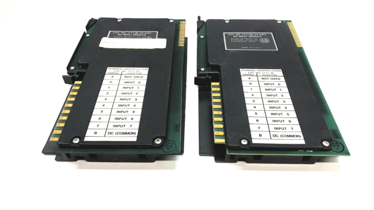 Allen-Bradley DC Input Module 1771-IB [Lot of 2] USED