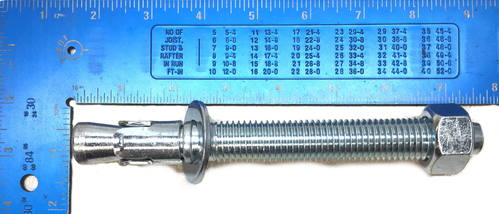 DeWalt 3/4" x 7" Power-Stud+ Wedge Anchor with Washer and Nut (4pcs) 7446SD1 NOS