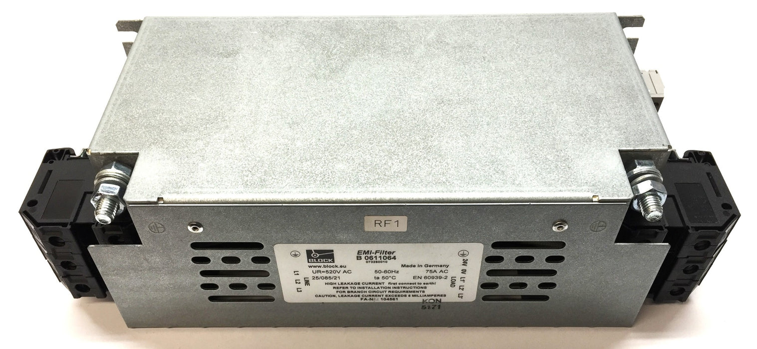 Block EMI-Filter Radio Interference Suppression B0611064 NOS