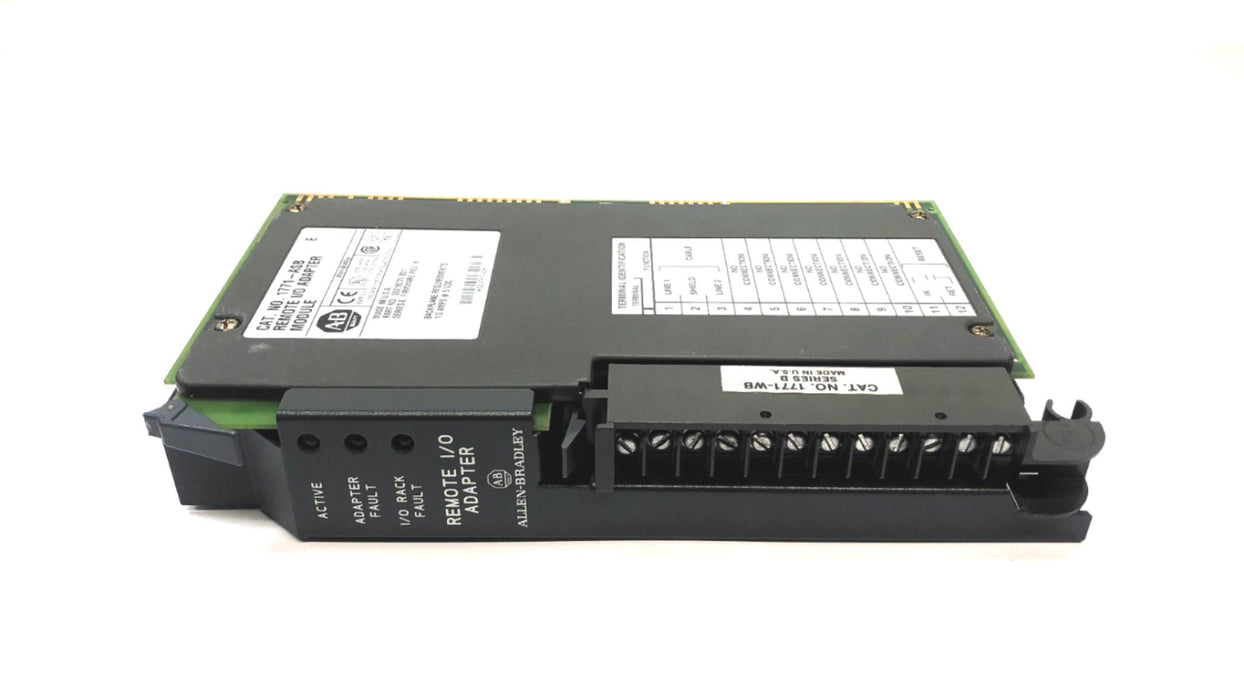Allen-Bradley Remote I/O Adapter W/ Swing Arm Series E 1771-ASB (1771-WB) USED