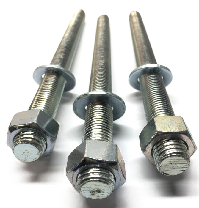 Hilti 3/4" x 12" Anchor Rod HAS-E-55 w/Washer and Nut Pack (3pcs) 2198001 NOS