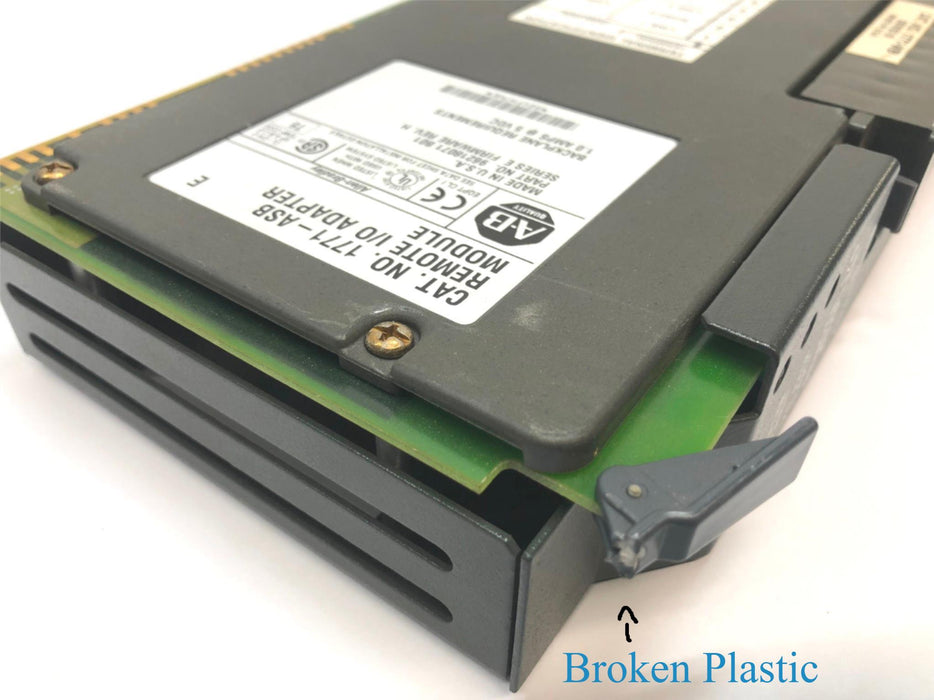 Allen-Bradley Remote I/O Adapter W/ Swing Arm Series E 1771-ASB (1771-WB) USED