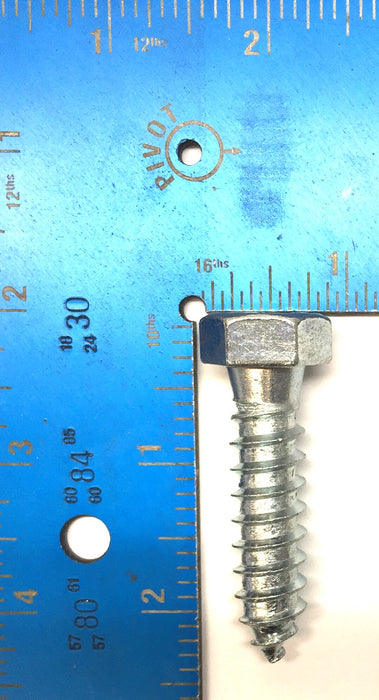 Brighton Best 1/2"-6 x 2" Zinc Hex Lag Screw CR+3 486526-225-BR [Lot of 160] NOS