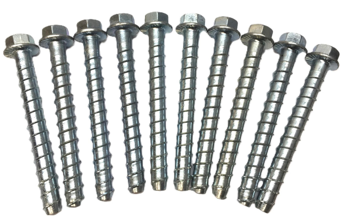 Simpson Strong Tie 5/8"x 5" HD Concrete Masonry Screw THDB62500H [Lot of 10] NOS