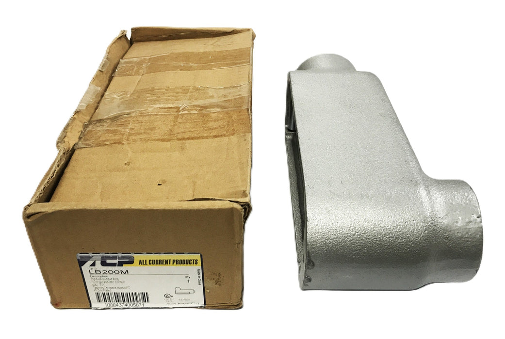 CP Malleable Iron 2 inch Conduit Body LB200M