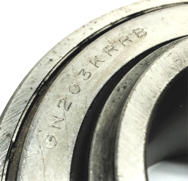 Fafnir Insert Ball Bearing (No Collar/No Box) GN203KRRB NOS