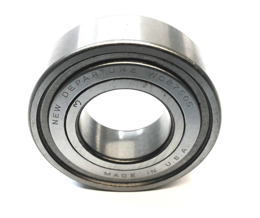 New Departure Single Row Ball Bearing (No Box) WC87505 NOS