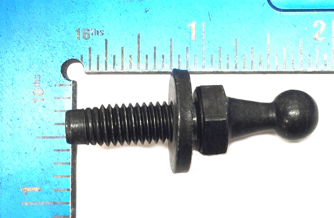 Norm Black Steel Ball Stud and Washer M8 x 25mm 11625 [Lot of 50] NOS