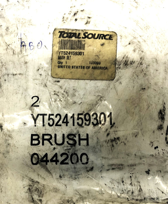 Total Source 2 Piece Brush Set For Yale Forklift YT524159301 NOS