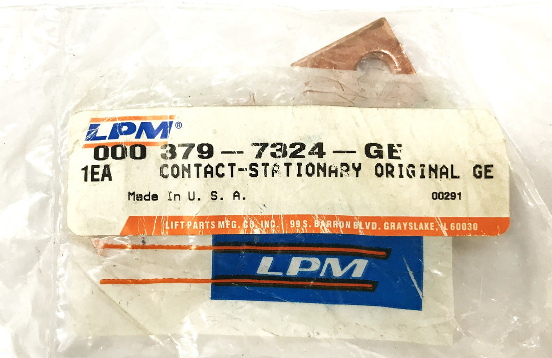 LPM Forklift Copper Silver Contact 379-7324-GE [Lot of 4] NOS