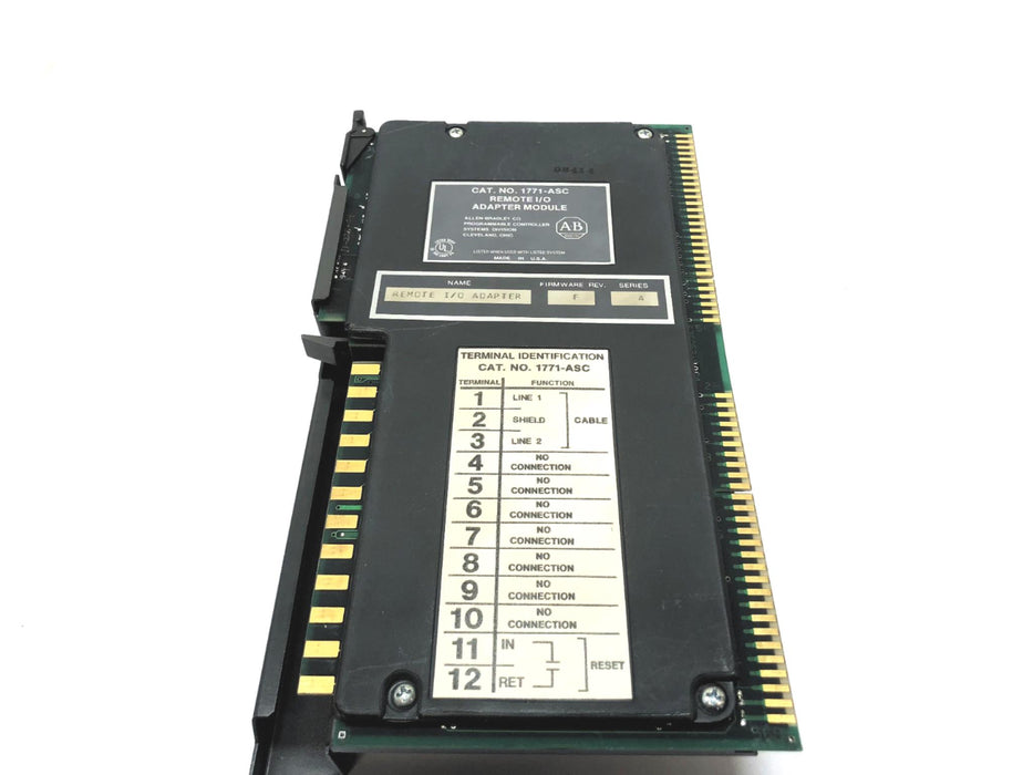 Allen-Bradley (AB) Rev 4 Circuit Board 636053 W/ Enclosure 1711-ASC USED