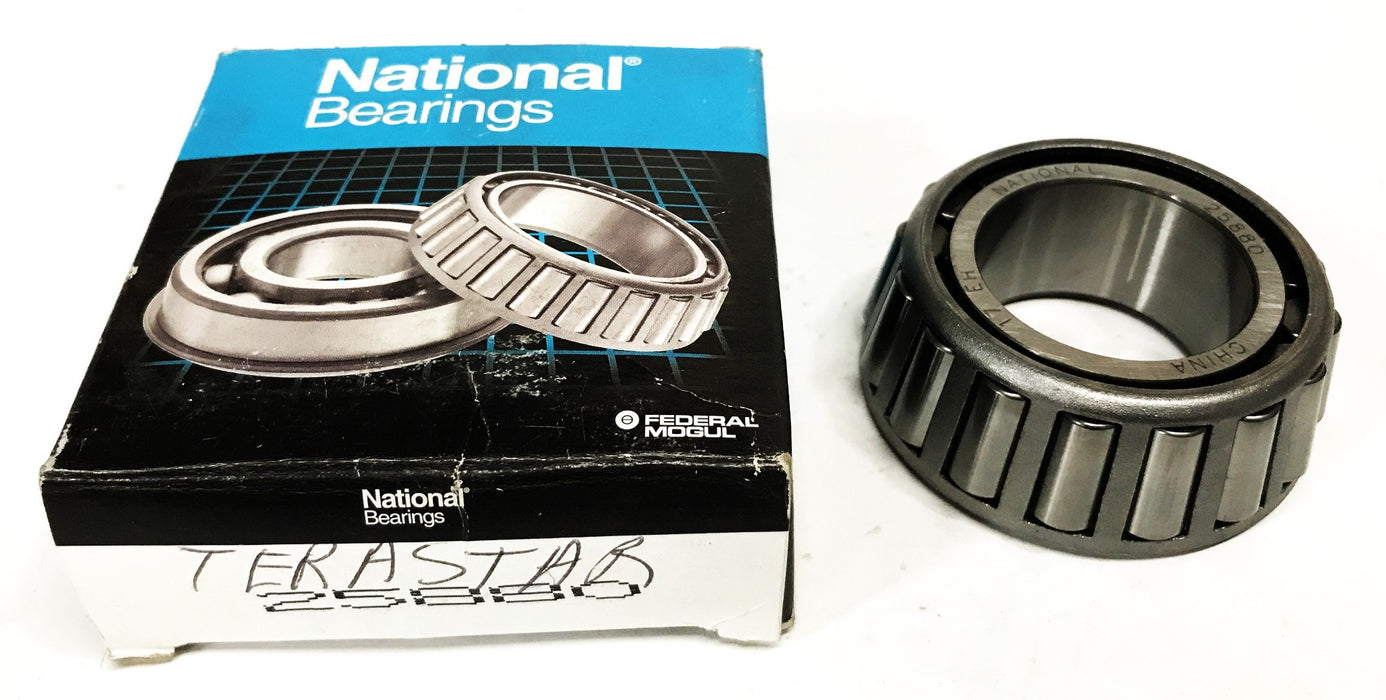 National Tapered Roller Bearing Cone 25880 NOS