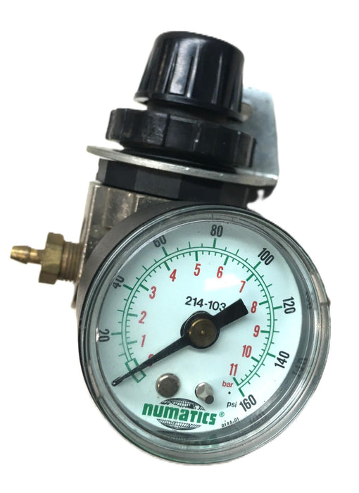 Arrow Pneumatics Pressure Regulator Gauge R161 (214-103) USED