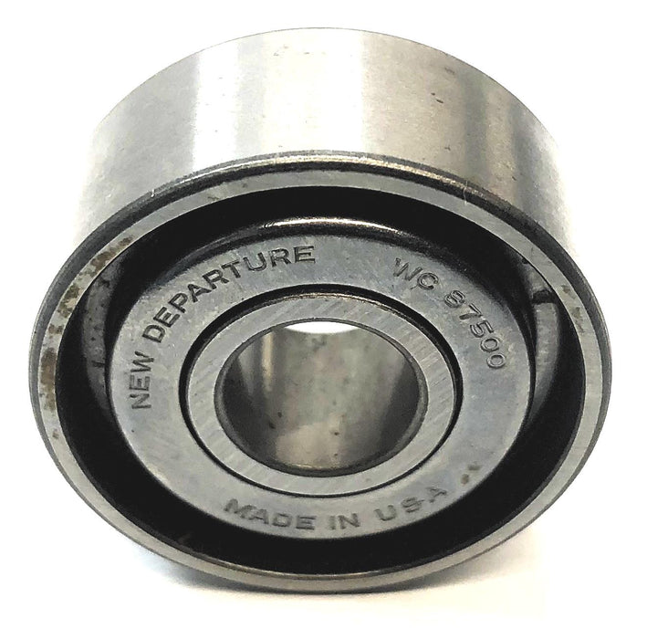 New Departure Single Row Ball Bearing (No Box) WC87500 [Lot of 2] NOS