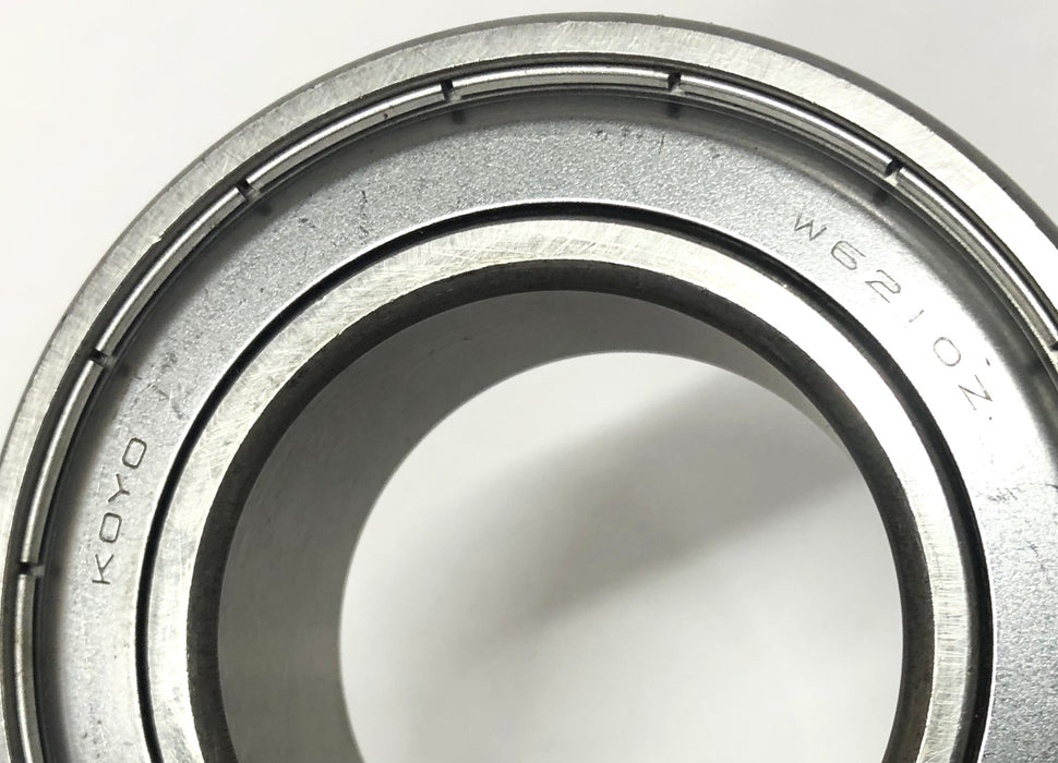 Koyo Metal Shielded Ball Bearing W6210Z [Lot of 3] NOS
