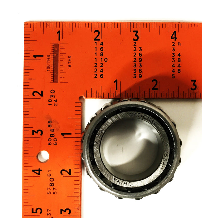 National Tapered Roller Bearing Cone 25880 NOS