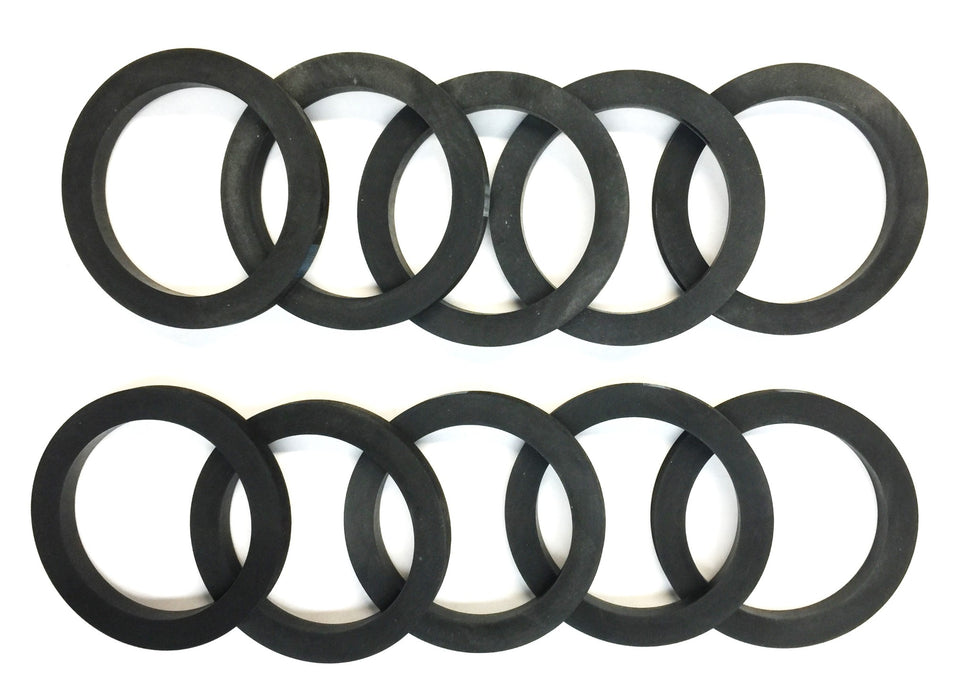 Unbranded 2-1/2"O.D x 2"I.D. x1/4" Rubber Washer Seal Gasket [Lot of 10] NOS
