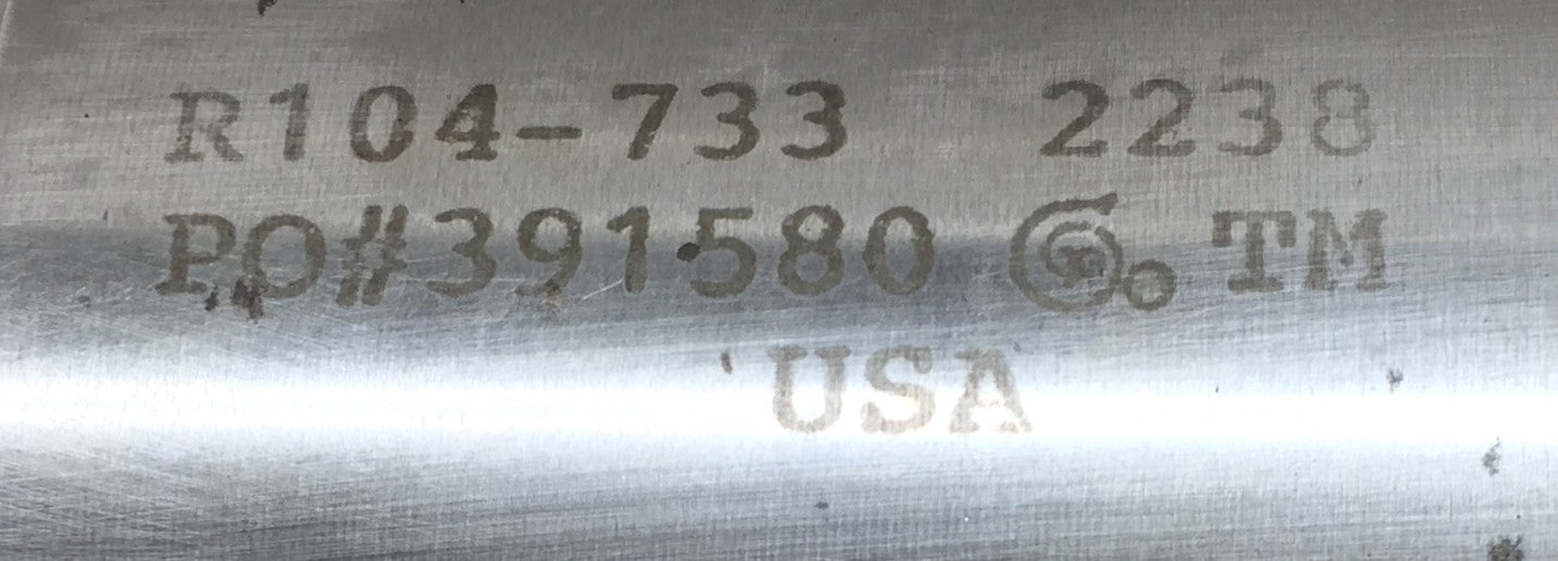 Gould Pumps 316 Stainless Steel Shaft Assembly with Hardware R104-733 2238 NOS