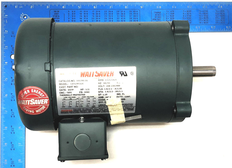 Leeson WattSaver Inverter-Rated Efficiency Motor 101780.00 NOS