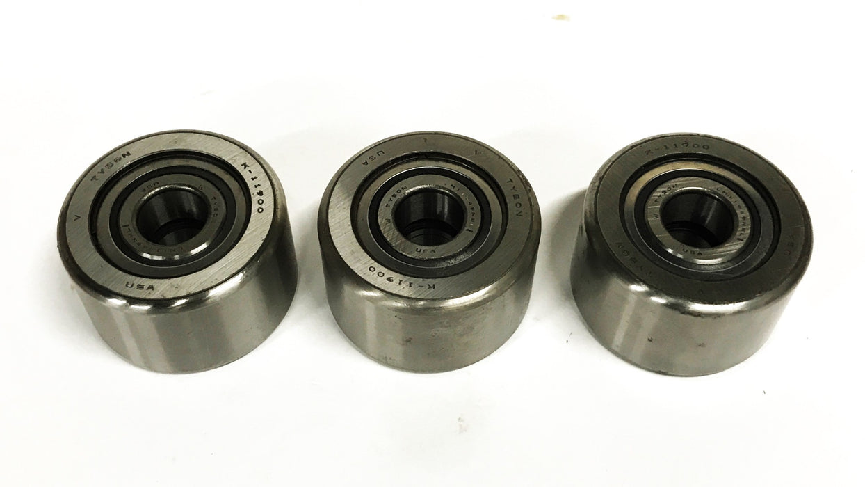 Tyson Tapered Roller Bearing K-11900 [Lot of 3] NOS