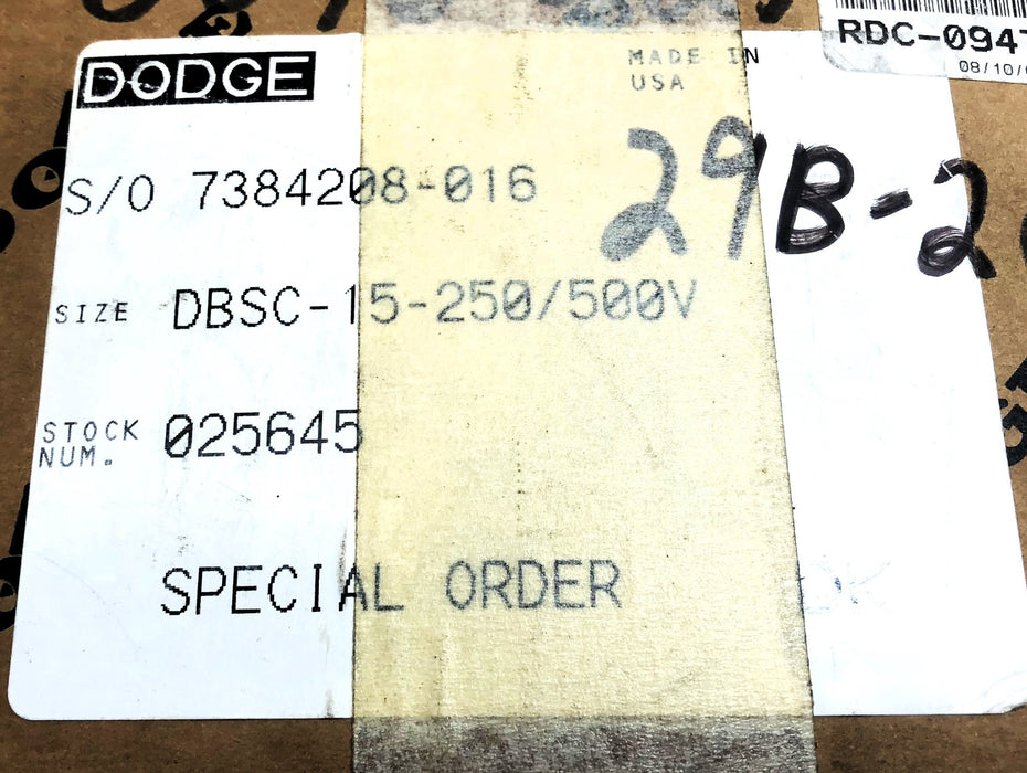 Dodge Brake Motor 025645 NOS