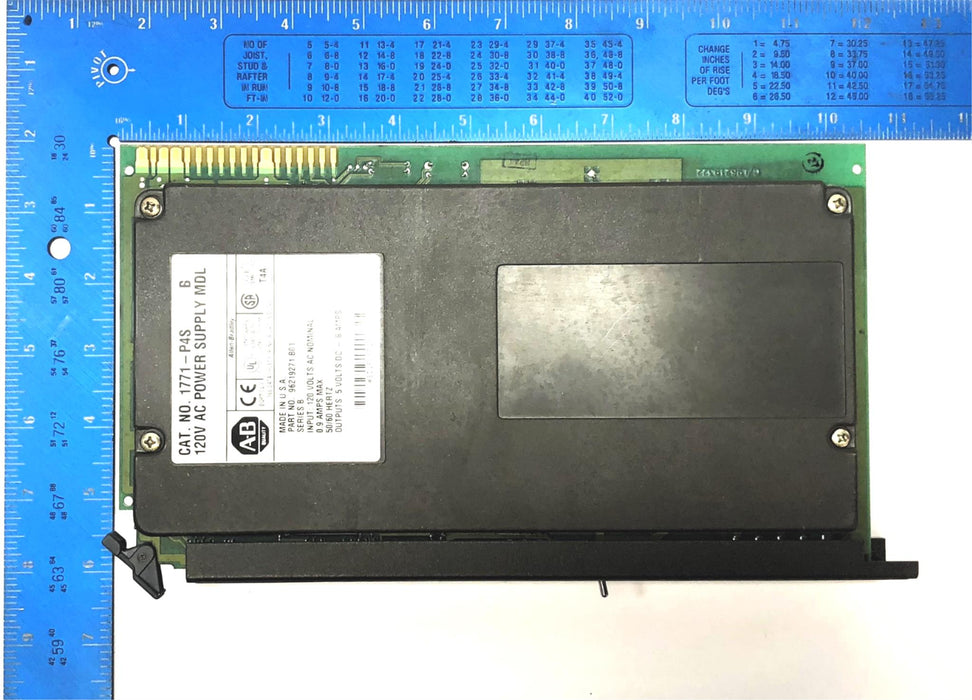 Allen-Bradley Series B 120V Power Supply MDL 1771-P4S(B) (96219271 B01) USED