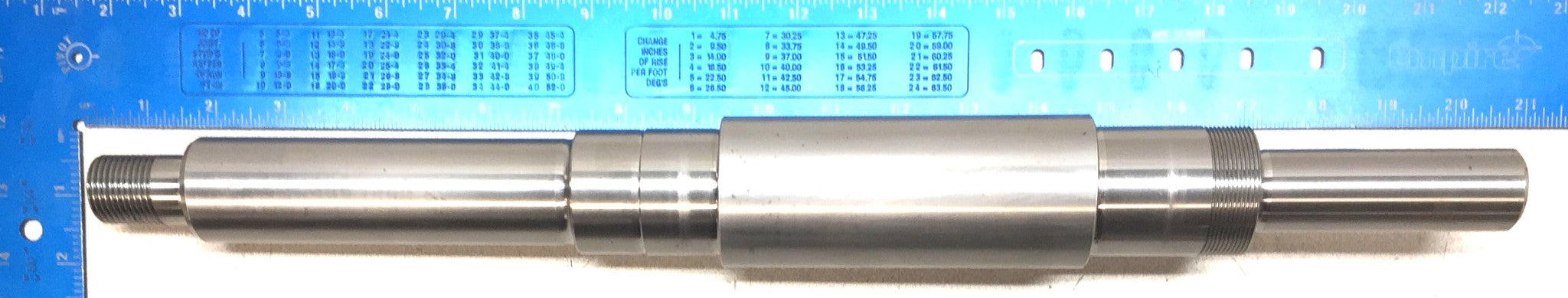 Gould Pumps 316 Stainless Steel Shaft Assembly with Hardware R104-733 2238 NOS