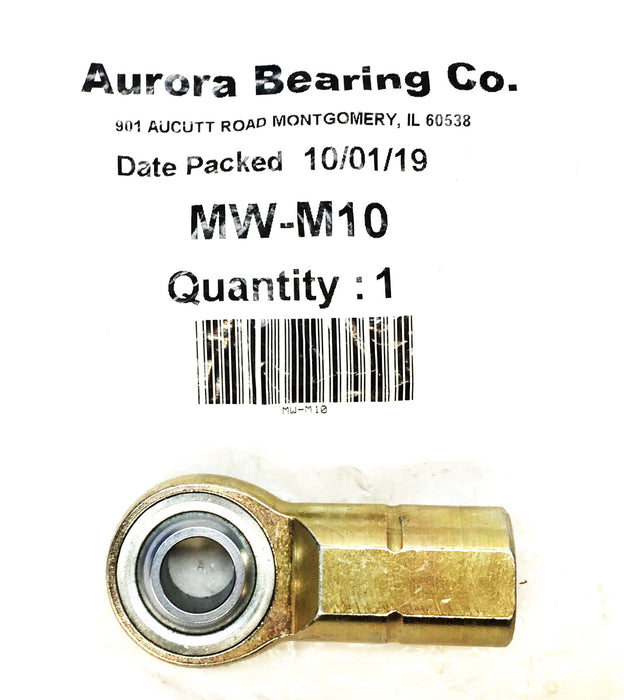 Aurora MW-M Series General Purpose Female Rod End MW-M10 NOS