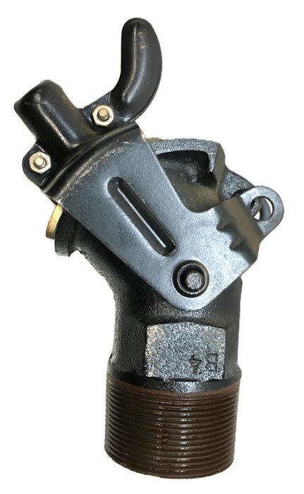Syracuse Stamping Company 2" NPT Cast Iron Molasses Gate Valve NOS