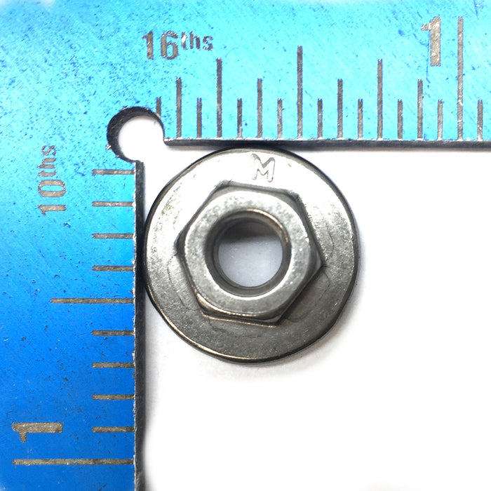 Gestamp Automotive M6 x 1.0 Hex Flanged Weld Nut W527051 [Lot of 100] NOS