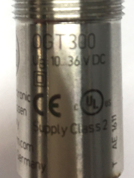 IFM Diffuse Reflection Sensor OGT300 USED