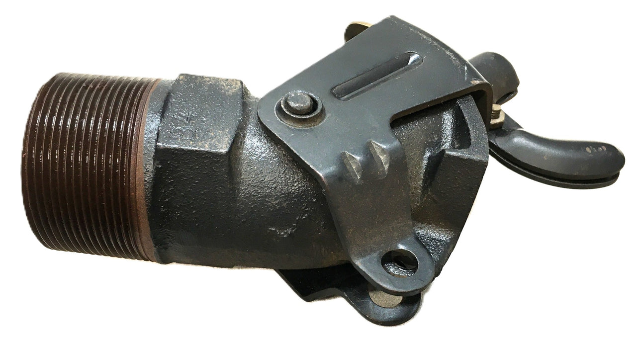 Syracuse Stamping Company 2" NPT Cast Iron Molasses Gate Valve NOS