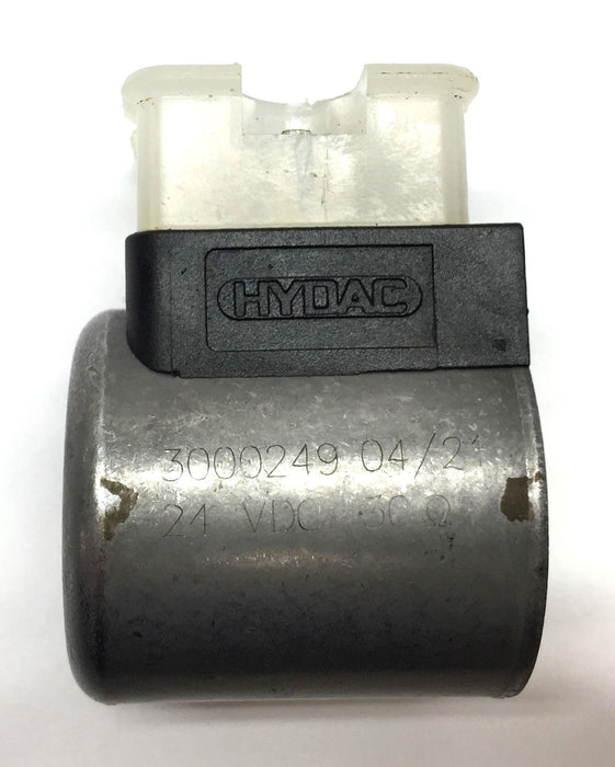 Hydac 24VDC Solenoid Coil 3000249 USED