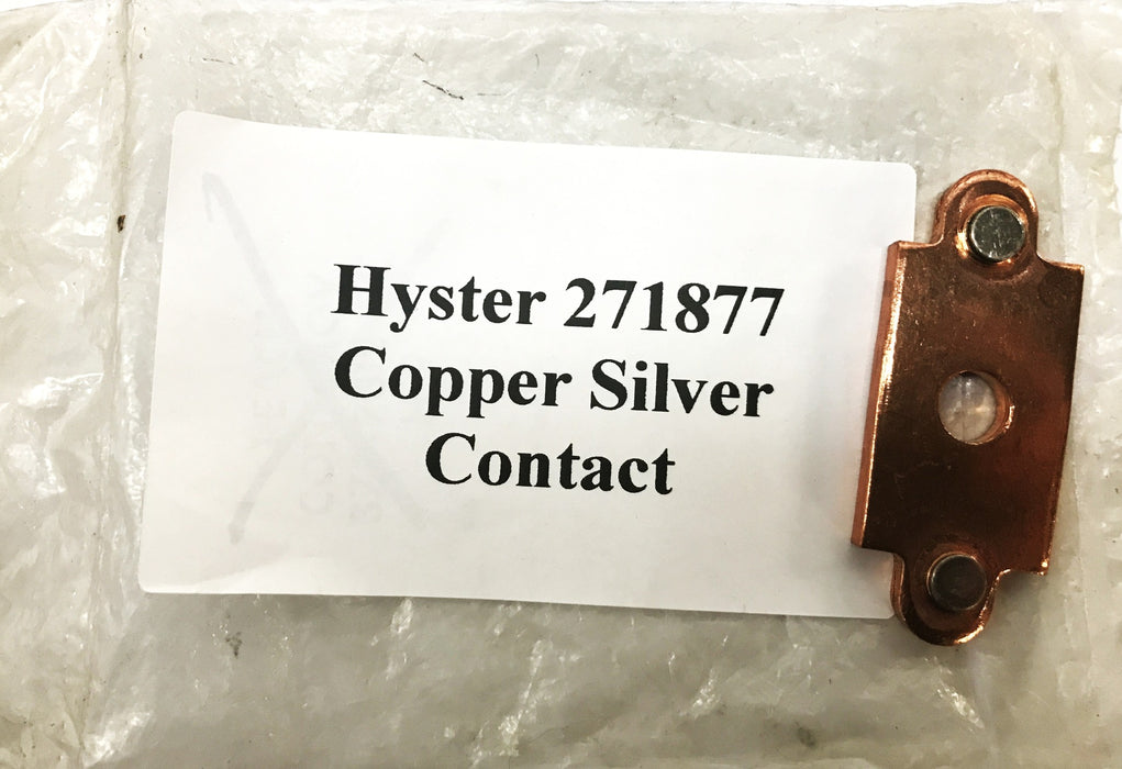 Hyster Forklift Copper Silver Contact 271877 [Lot of 3] NOS